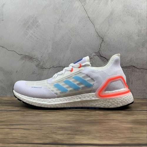 【290】[FY3470]-[ULTRABOOST_S.RDY SHOES LIGHT GREY/CLOUD WHITE/BLUE-ORANGE]-[MAN:39-45]