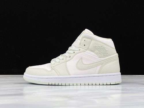 【340】[CV5280-103]-[AIR JORDAN 1 MID WHITE/SPRUCE AURA-SPRUCE AURA]-[UNISEX:36-47.5]