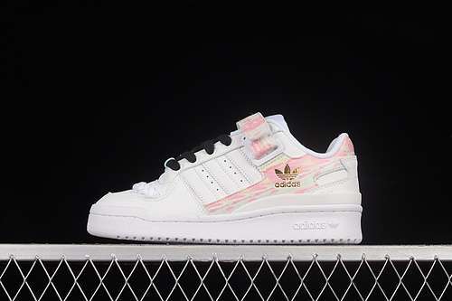 【300】[FY5119]-[FORUM 84 LOW WHITE/WHITE/PINK]-[WOMAN:36-39]-[MAN:40-45]