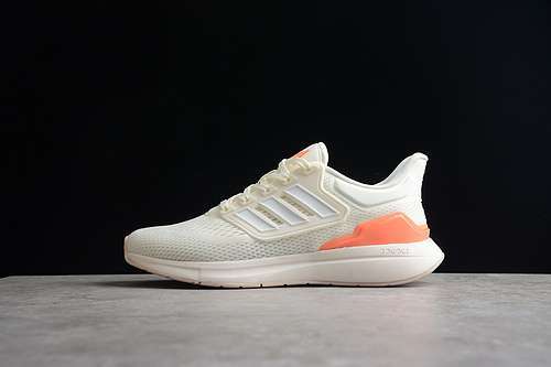 【300】[GZ843]-[EQ21 RUNNING SHOES WHITE/WHITE/YELLOW]-[WOMAN:36-40]-[MAN:40-45]