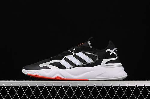 【280】[FW7185]-[NEO FUTUREF LOW CORE BLACK/CLOUD WHITE/RED]-[WOMAN:36-39]-[MAN:40-45]