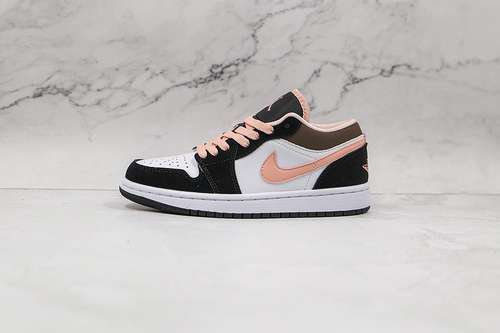 【300】[DH0210-100]-[AIR JORDAN 1 MID SE PEACH MOCHA WHITE/APRICOT/AGATE/BLACK]-[WOMAN:36-40]