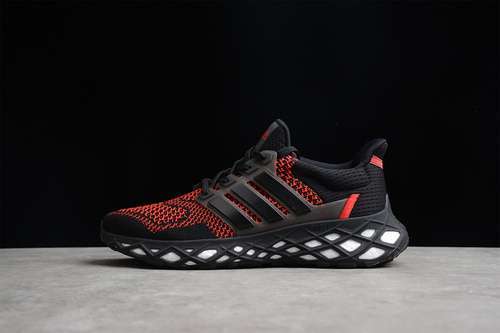 【330】[GY8091]-[ULTRA BOOST WEB DNA CORE BLACK/CORE BLACK/RED]-[MAN:40-46]