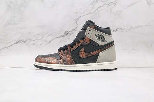 【400】[555088-033]-[AIR JORDAN 1 RETRO HIGH PATINA RUST SHADOW BLACK/GREY-RUST]-[UNISEX:36-46]