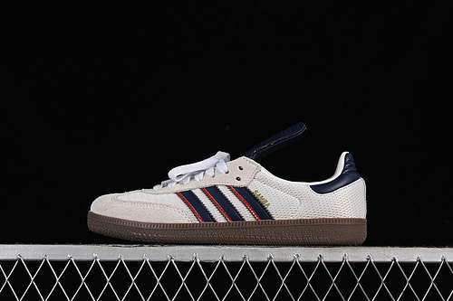 【230】[IE9169]-[SAMBA LT CRYSTAL WHITE/DARK BLUE/GUM 5]-[WOMAN:35-39]-[MAN:40-45]