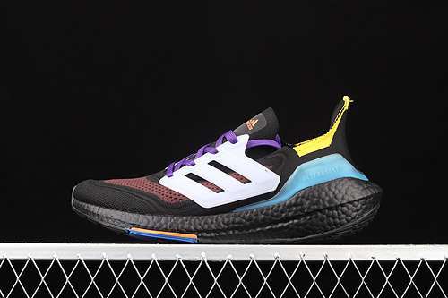 【300】[S23870]-[ULTRABOOST 21 SHOES CORE BLACK/CLOUD WHITE/PULSE AQUA]-[WOMAN:36-39]-[MAN:40-45]
