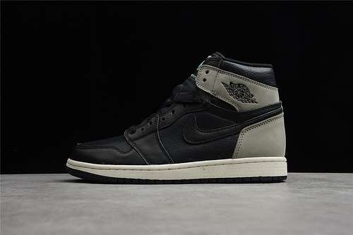 【380】[555088-033]-[AIR JORDAN 1 RETRO HIGH PATINA BLACK/LIGHT ARMY/SAIL/FRESH MINT]-[UNISEX:36-46]