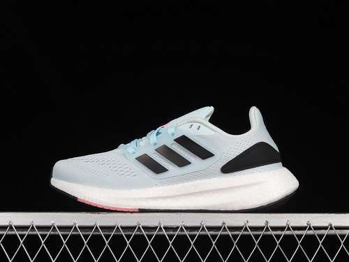 【280】[HQ1459]-[PUREBOOST 22 SHOES ALMOST BLUE/CORE BLACK/CLOUD WHITE]-[WOMAN:36-39]