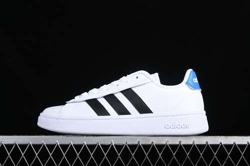 【220】[GY8029]-[GRAND COURT ALPHA CLOUD WHITE/CORE BLACK/BLUE RUSH]-[WOMAN:36-39]-[MAN:40-45]
