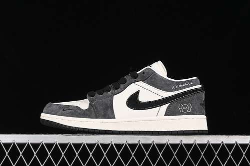 【360】[SJ9950-016]-[AIR JORDAN 1 LOW WHITE/GREY/BLACK]-[WOMAN:36-39]-[MAN:40-45]