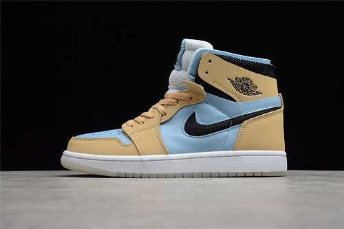 【400】[CT0979-400]-[AIR JORDAN 1 HIGH ZOOM COMFORT HIGH PSYCHIC BLUE/BLACK/SESAME/WHITE]