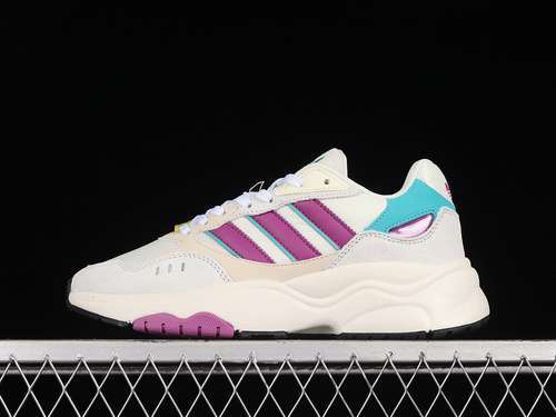 【300】[HP8019]-[RETROPY F90 SHOES CLOUD WHITE/PURPLE/BLUE]-[WOMAN:36-39]-[MAN:40-45]