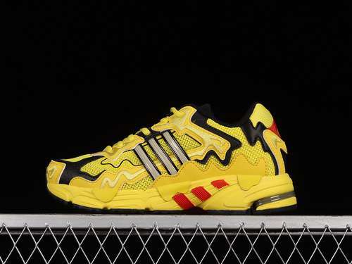 【300】[GY0101]-[BAD BUNNY X RESPONSE CL YELLOW/CORE BLACK-BOLD ORANGE]-[WOMAN:36-39]-[MAN:40-45]