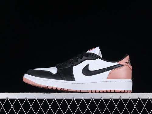 【270】[DD9315-106]-[AIR JORDAN 1 LOW GOLF WHITE/RUST PINK/BLACK]-[WOMAN:35.5-39]-[MAN:40-47.5]