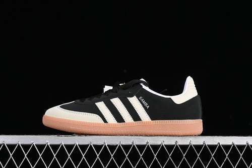 【220】[IE5836]-[SAMBA OG CORE BLACK/WONDER WHITE/SILVER METALLIC]-[WOMAN:35-39]-[MAN:40-45]