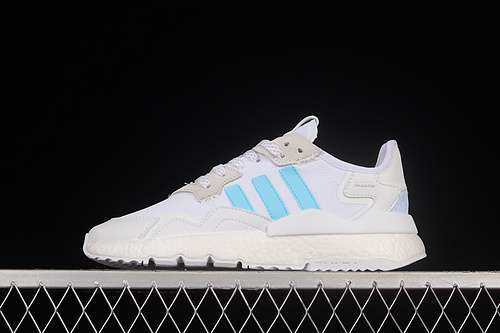 【280】[FW6699]-[NITE JOGGER BOST PEARL WHITE/BLUE]-[WOMAN:36-39]-[MAN:40-45]