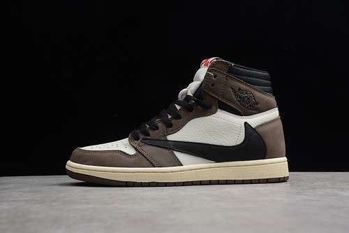 [CD4487-100]-[AIR JORDAN 1 HIGH OG TRAVIS SCOTT SP DARK MOCHA-UNIVERSITY RED]-[MAN:40-47.5][1.3-240]