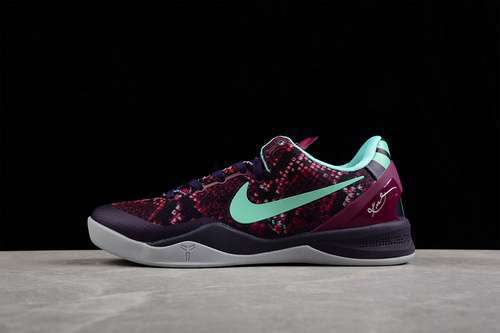 【380】[555035-502]-[KOBE 8 SYSTEM PIT VIPER PURPLE DYNASTY/GREEN GLOW-RASPBERRY RED]-[MAN:40-46]