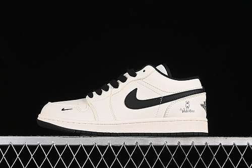 【360】[SJ9950-009]-[AIR JORDAN 1 LOW WHITE/BLACK]-[WOMAN:36-39]-[MAN:40-45]