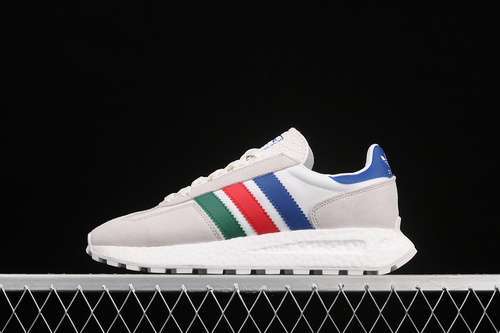 【280】[Q47513]-[RACING 1 BOOST PROTOTYPE SHOES GREY/CLOUD WHITE/BLUE-RED]-[WOMAN:36-39]-[MAN:40-45]