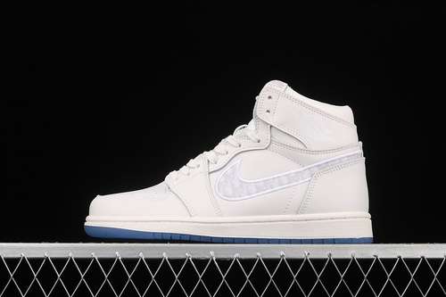 【440】[CN8607-012]-[DI*OR X AIR JORDAN 1 HIGH BEIGE/WHITE/WHITE]-[WOMAN:36-39]-[MAN:40-46]