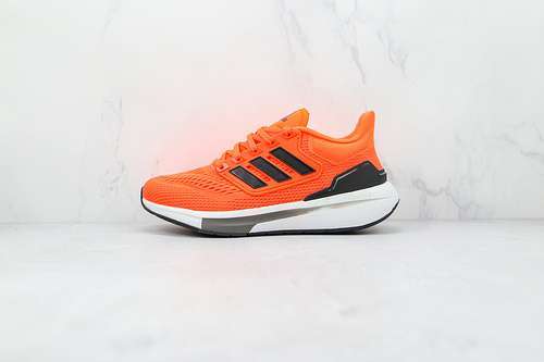 【300】[H00516]-[EQ21 RUN RUNNING SHOES ORANGE/CLOUD WHITE/CORE BLACK]-[MAN:40-45]