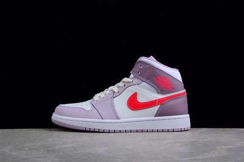 【340】[DR0174-500]-[AIR JORDAN 1 MID VALENTINE&#x27;S DAY IRIS WHISPER/AMETHYST WAVE/DOLL/SIREN R