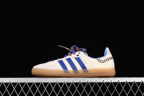 【260】[IH7756]-[BONNER X SAMBA NYLON WONDER CLAY/TEAM ROYAL BLUE/WONDER WHITE]-[UNISEX:35-46]