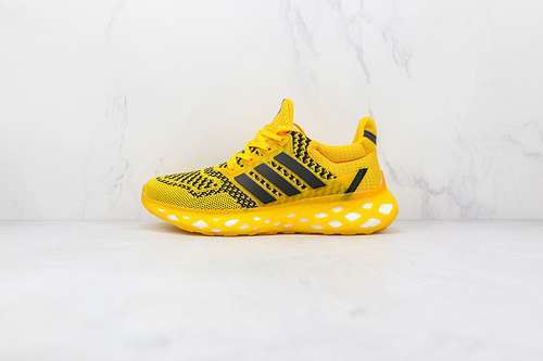 【300】[GY4172]-[ULTRA BOOST WEB DNA SHOES YELLOW/YELLOW/CORE BLACK]-[WOMAN:36-39]-[MAN:40-44]