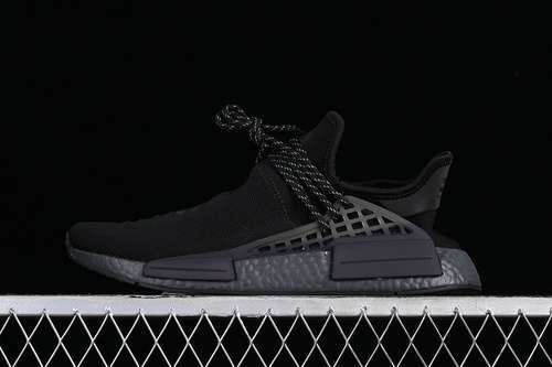【340】[GX2487]-[PHARREL X NMD HUMAN RACE BLACK]-[MAN:40-47]