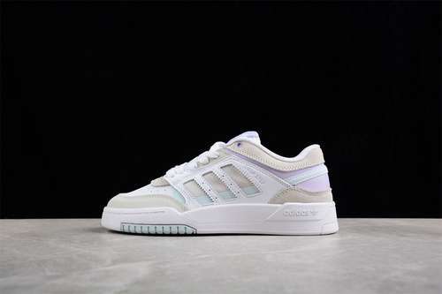 【260】[HP2328]-[ADIDAS ORIGINALS ｄｒｏｐ STEP XL LOW WHITE/GREY/PURPLE]-[WOMAN:36-39]-[MAN:40-45]