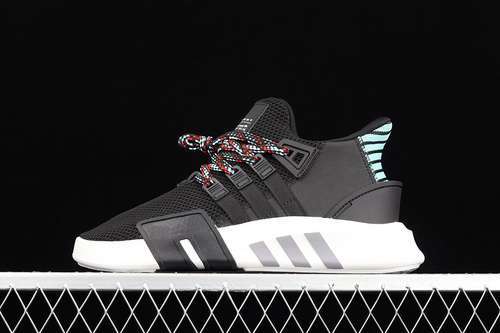 【280】[CQ2993]-[EQT BASKETBALL ADV CORE BLACK/CORE BLACK/SUB GREEN]-[WOMAN:36-39]-[MAN:40-45]