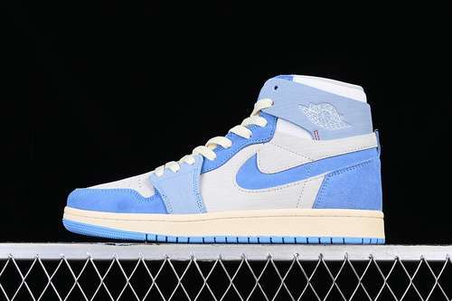 【350】[DV1305-004]-[AIR JORDAN 1 HIGH ZOOM COMFORT 2 PHANTOM/ICE BLUE/GYM RED/UNIVERSITY BLUE]