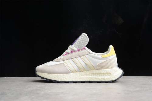 【240】[GW6058]-[RACING 1 BOOST PROTOTYPE SHOES GREY/WHITE/YELLOW]-[WOMAN:36-39]-[MAN:40-45]