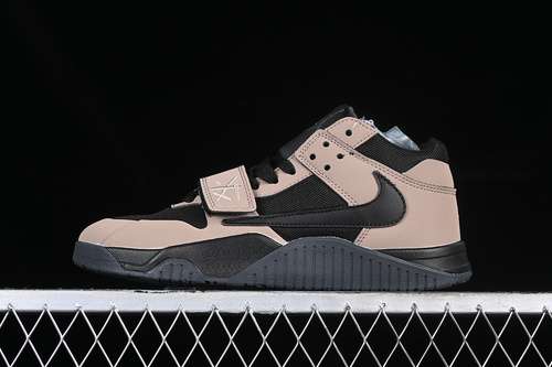 【290】[FZ8117-214]-[TRAVIS SCOTT JORDAN CUT THE CHECK BLACK/BROWN]-[MAN:40-46]