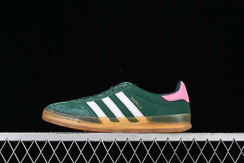 【220】[IG5929]-[ORIGINALS GAZELLE INDOOR COLLEGIATE GREEN/FOOTWEAR WHITE/LUCID PINK]-[UNISEX:36-45]