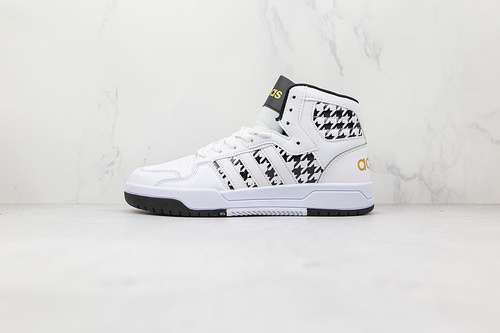 【260】[FY3938]-[ENTRAP MID SHOES CLOUD WHITE/CORE BLACK/GOLD]-[WOMAN:36-39]-[MAN:40-45]