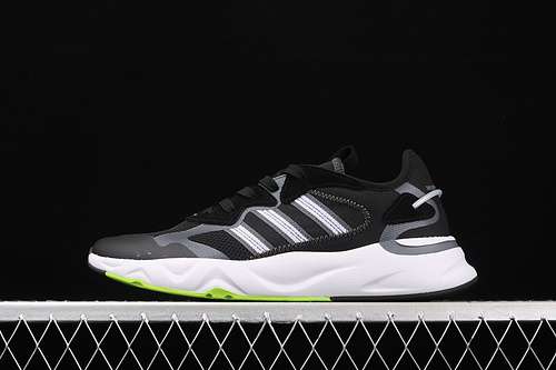 【280】[FW3371]-[NEO FUTUREF LOW CORE BLACK/CLOUD WHITE/GREEN]-[WOMAN:36-39]-[MAN:40-45]