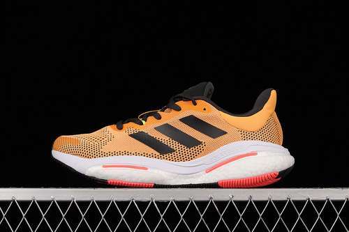 【280】[GX5470]-[SOLAR GLIDE 5 SHOES FLASH ORANGE/CARBON/TURBO]-[MAN:39-45]