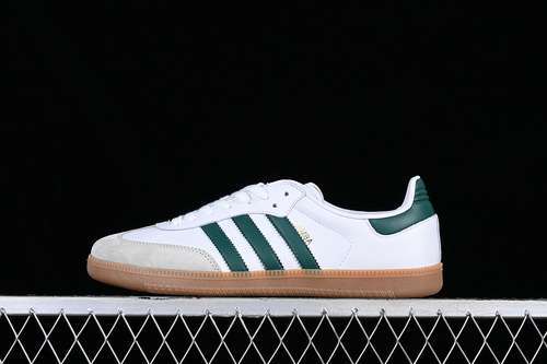 【260】[HQ7036]-[ADIDAS MEXICO X SAMBA TEAM FOOTWEAR WHITE/COLLEGE GREEN/GUM]-[UNSIEX:36-45]