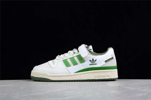 【300】[FY8683]-[FORUM 84 LOW SHOES CLOUD WHITE/CREW GREEN/WILD PINE]-[WOMAN:36-39]-[MAN:40-45]