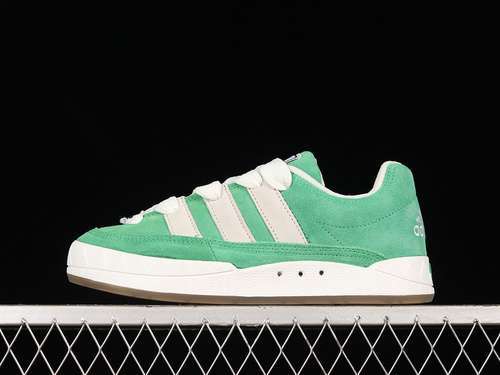 【280】[GZ6202]-[HUMAN MADE X ADIMATIC SHOES GREEN/CRYSTAL WHITE-CRYSTAL WHITE]-[UNSIEX:36-45]