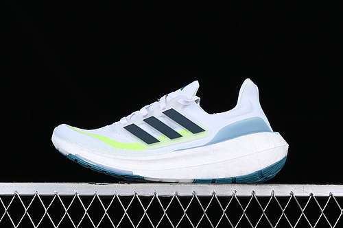 【300】[IE1768]-[ADIDAS ULTRA BOOST LIGHT 23 WHITE/BLACK/GREEN]-[MAN:39-48]