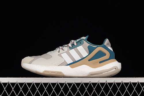【300】[FX5999]-[DAY JOGGER 2020 BOOST CLOUD WHITE/BEIGE/GREEN]-[WOMAN:36-39]-[MAN:40-45]