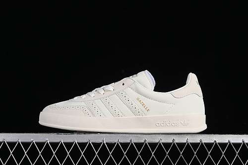 【220】[IE8407]-[ORIGINALS GAZELLE INDOOR WHITE/GREY]-[WOMAN:36-39]-[MAN:40-45]
