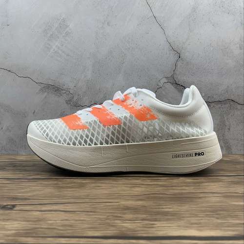 【270】[FX1765]-[ADIZERO ADIOS PRO CLOUD WHITE/SIGNAL CORAL/CORE BLACK]-[WOMAN:36-39]-[MAN:40-45]