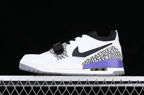 【300】[CD7069-102]-[AIR JORDAN LEGACY WHITE/BLACK/PURPLE]-[MAN:40-47.5]