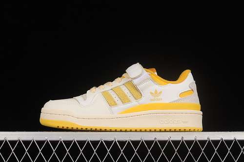 【300】[GX4537]-[FORUM 84 LOW WHITE/WHITE/YELLOW]-[WOMAN:36-39]-[MAN:40-45]