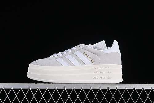 【260】[HQ6893]-[ORIGINALS GAZELLE BOLD GREY TWO/CLOUD WHITE/CORE WHITE]-[WOMAN:35-40]