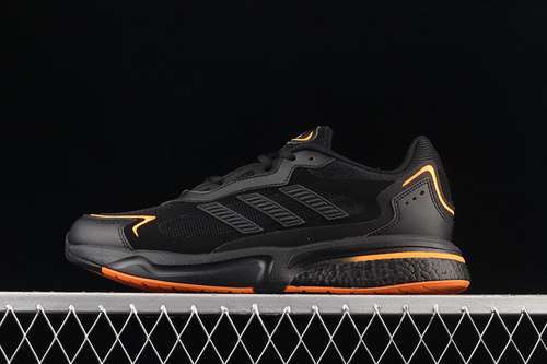 【300】[GY0412]-[SUPERNOVA 2.0 SHOES CORE BLACK/CORE BLACK/ORANGE]-[MAN:39-45]